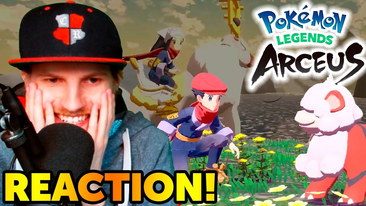 Pokémon Legends Arceus August Trailer Reaction!