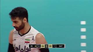 ROAD TO PARIS 2024 | Mohammad Taher Vadi performance in Iran Vs Qatar match