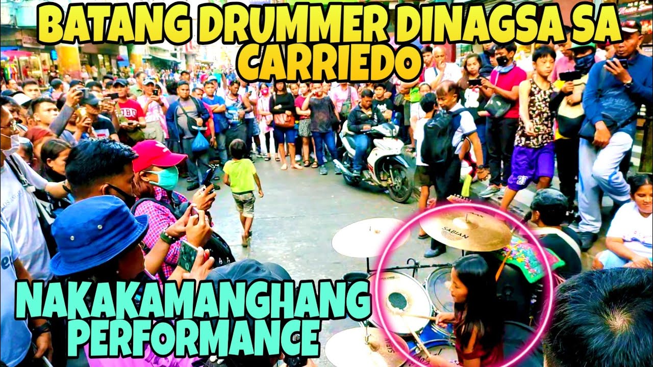 DINAGSA SA CARRIEDO ANG MGA BATANG DRUMMER| SUPER GALING