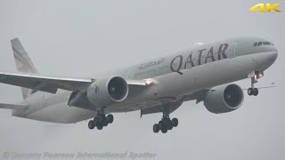 Video info! this is about a rare visit of qatar airways boeing
777-3dz(er) performing repatriation flight, arriving to toronto
pearson. the flight ...