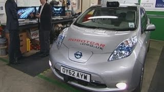 'Self-driving' robot car unveiled by engineers from Oxford University