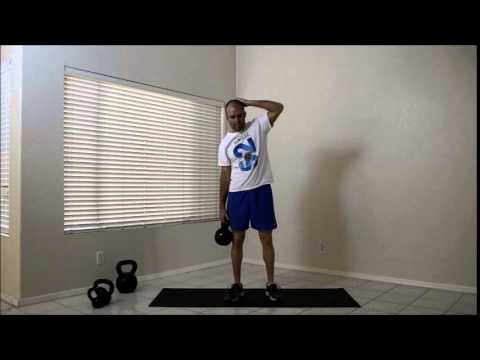 Standing Side Bend kettlebell
