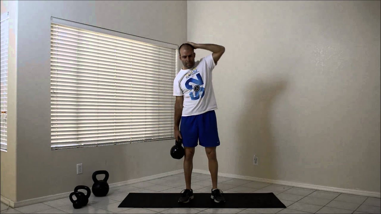 Standing Side Bend kettlebell YouTube