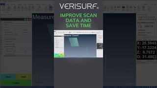 Improve Scan Data and Save Time #shorts #verisurf #metrology #3dscanning