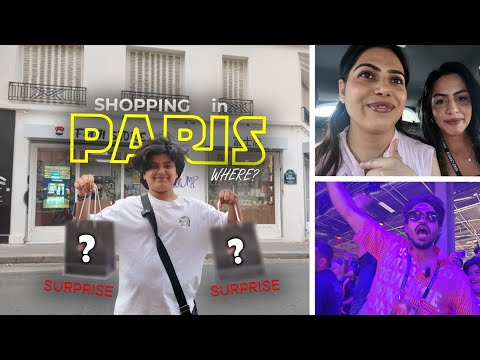 @SHARKSHE & Vivone Got Pokemon Cards from Paris 🫣 EWC VLOG Part 6