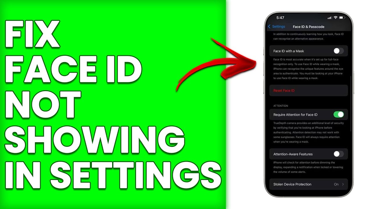 How To Fix Face ID Not Showing In Settings (A Quick Troubleshooting ...