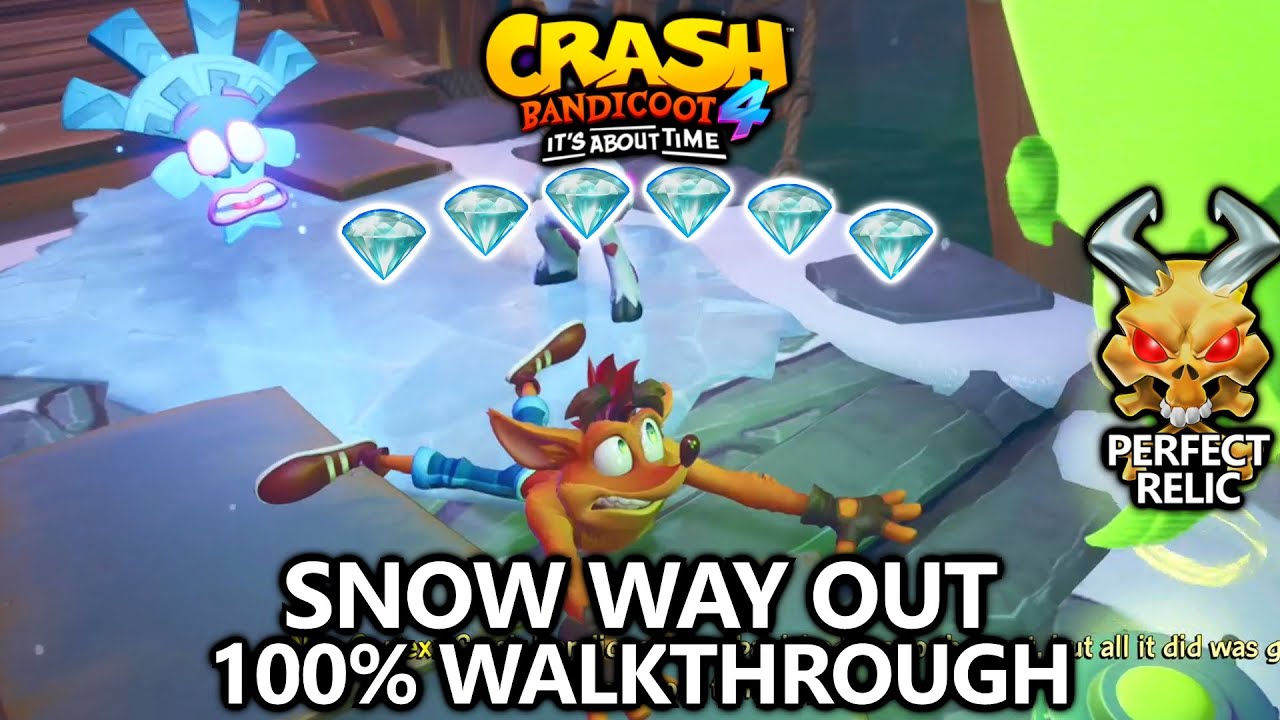 Snow Way Out - Crash Bandicoot 4: It's About Time Guide - IGN