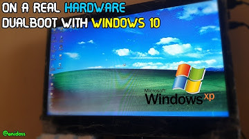 How To Install windows XP On A Real Hardware With Dualboot With Windows 10 And Linux!!!