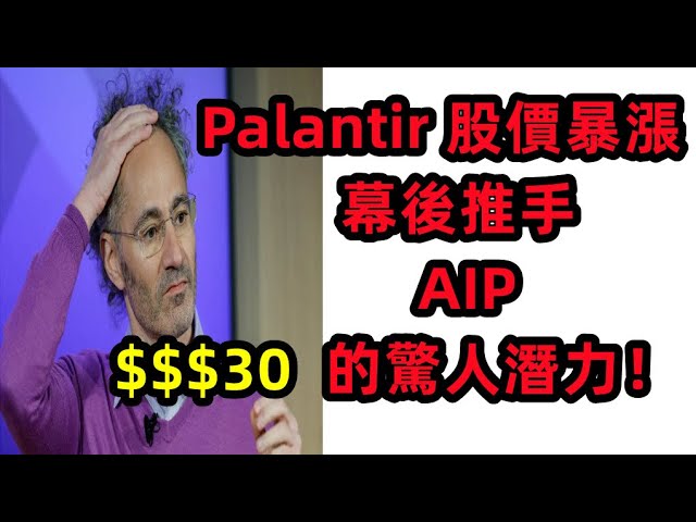 Palantir 股價暴漲的幕後推手：AIP 的驚人潛力！股價30???EP124【美股分析】