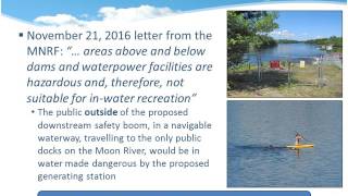 Evasive and inadequate responses from the government, SaveTheBalaFalls.com, 20170107