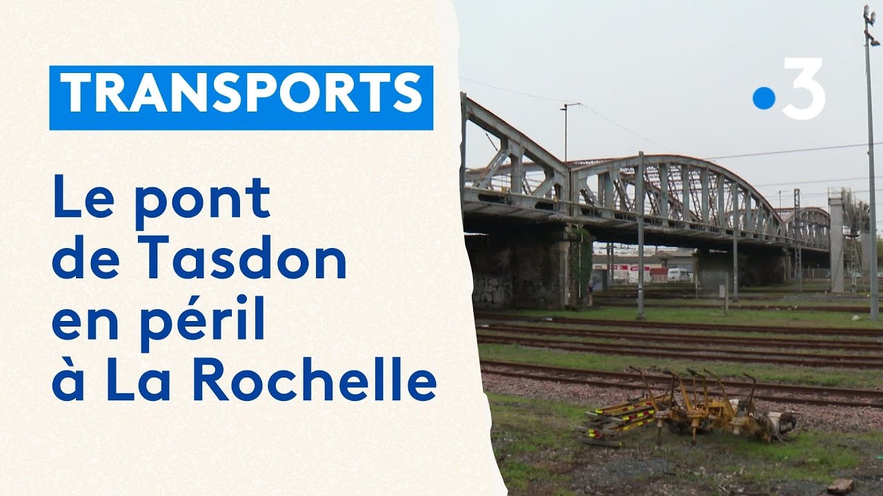 Le pont de Tasdon en péril à La Rochelle