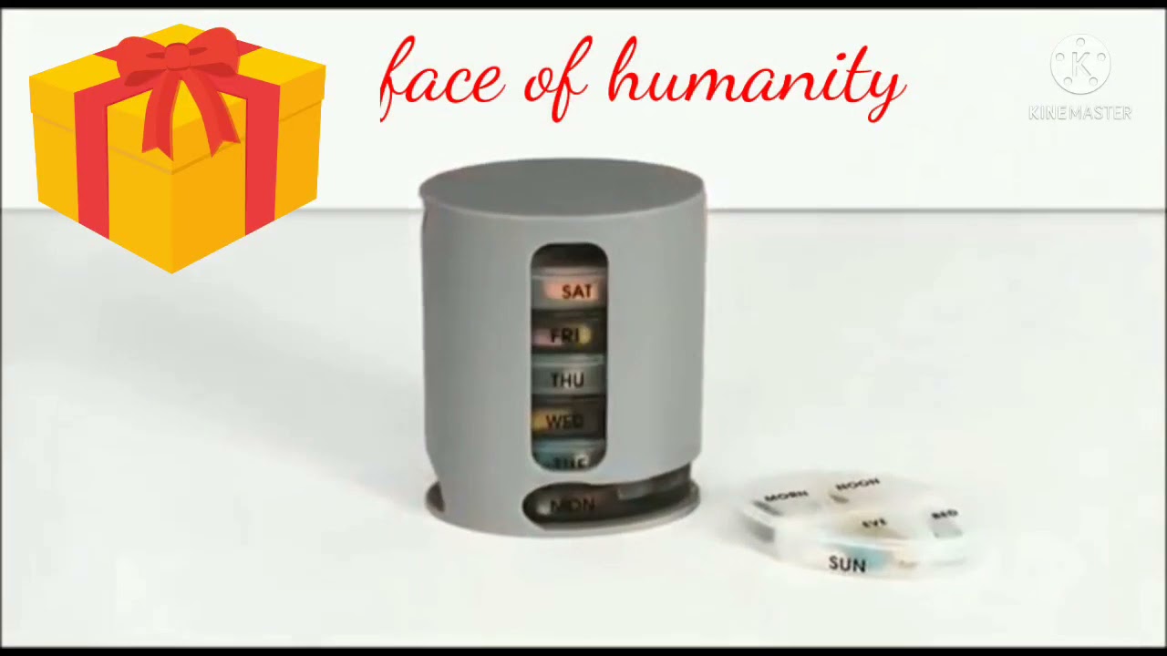 *Pill Pro Tablet Organiser*Rtments in each tray Morning, Noon, Evening, Bed. easy to carry 😀