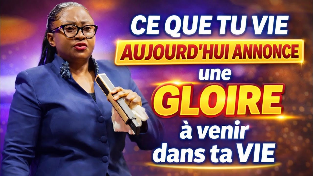 🚨Ce que tu vie aujourd'hui annonce une gloire a venir dans ta vie | Pasteur Joëlle G KABASELE