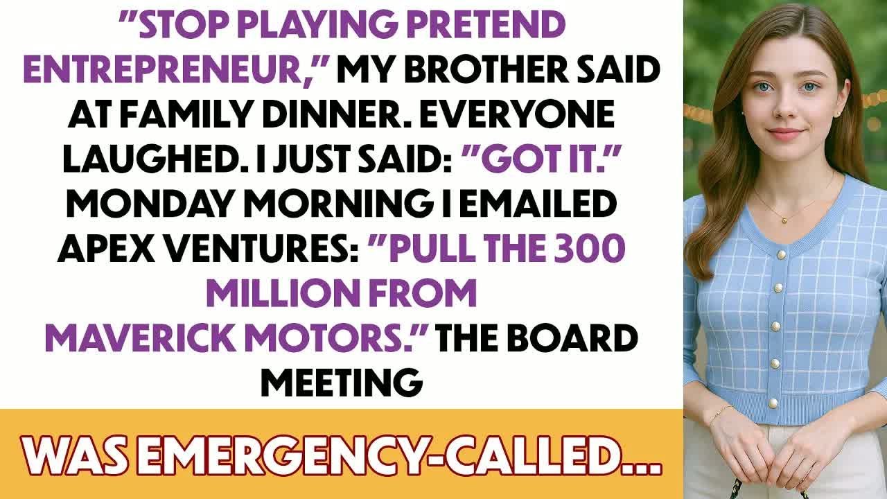 Sister Said 'Stop Playing Pretend Entrepreneur'   I'm Her Silent Partner Worth 300M