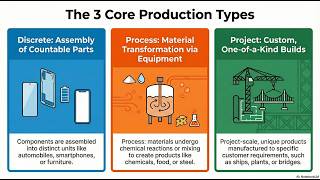Production Types: Discrete Production / Process Production / Project Production