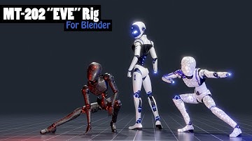MT-202 "Eve" Character Rig Overview