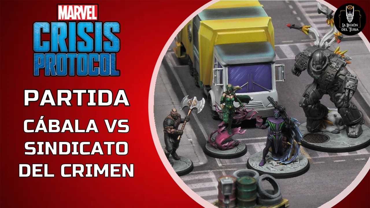 MARVEL Crisis Protocol Cábala vs Sindicato del crimen