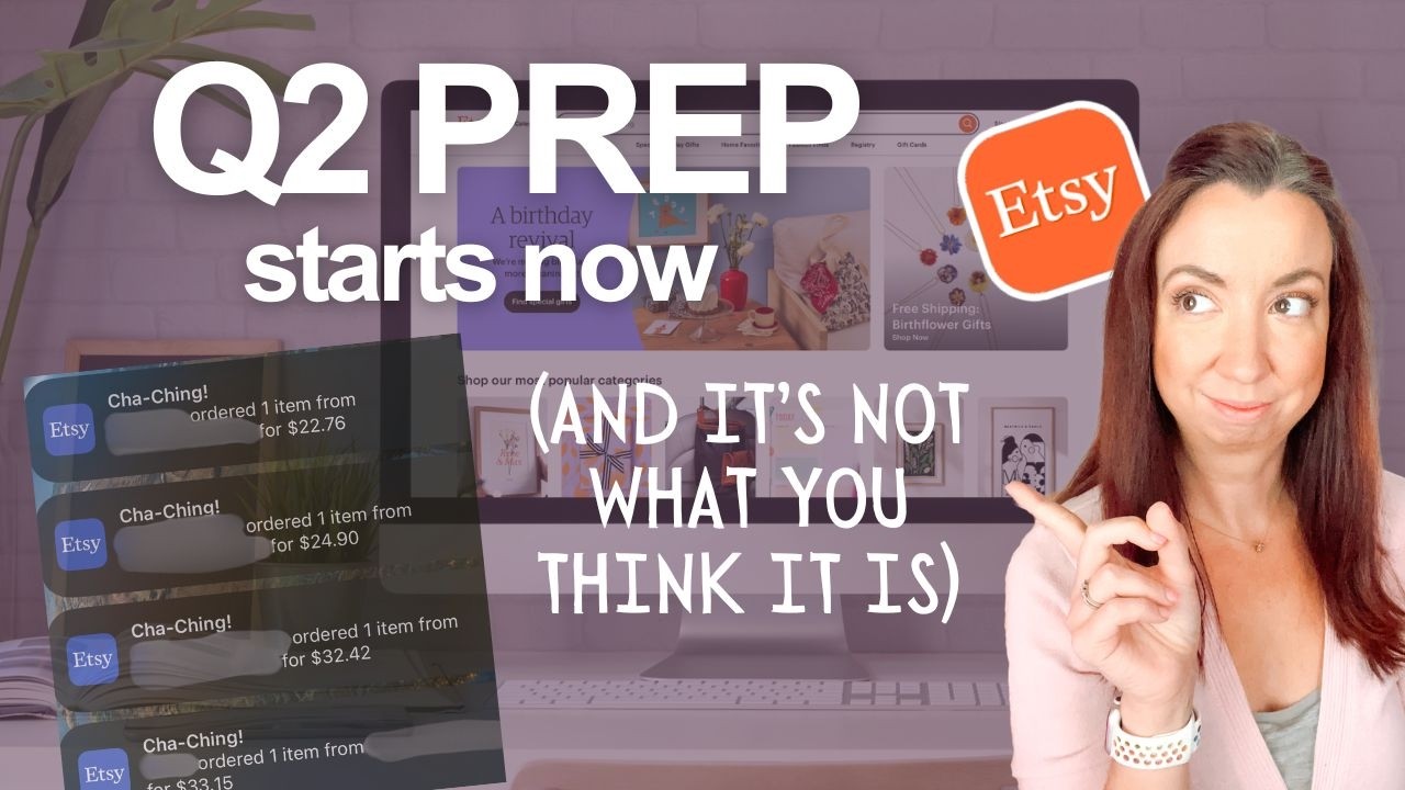 Второй квартал на Etsy вот-вот взорвется: вот что я делаю.