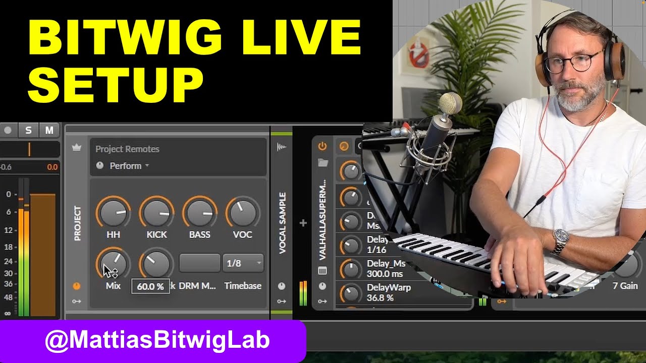 Project Remotes: The Secret to Live Performance in Bitwig Studio - YouTube