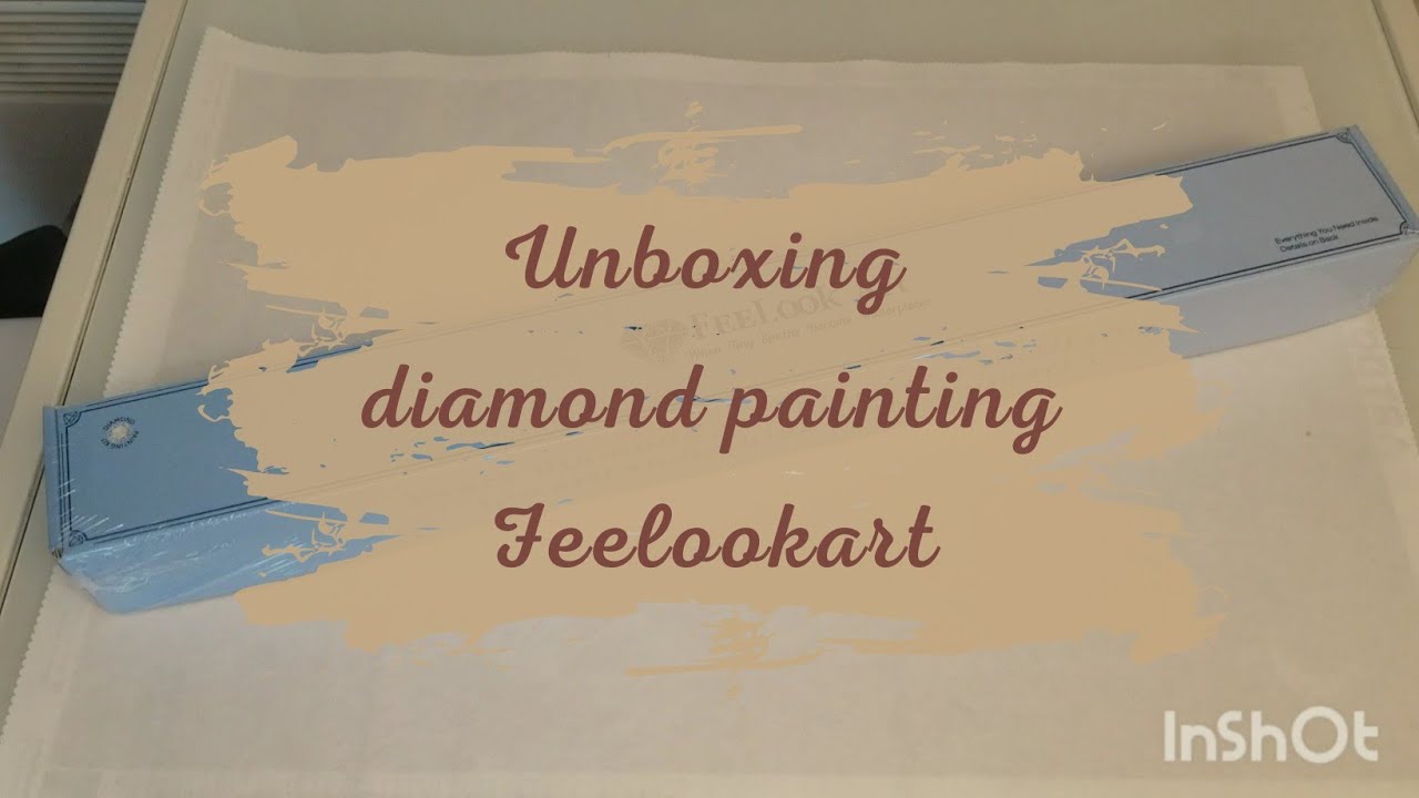 Unboxing diamond painting - partenariat @feelookart