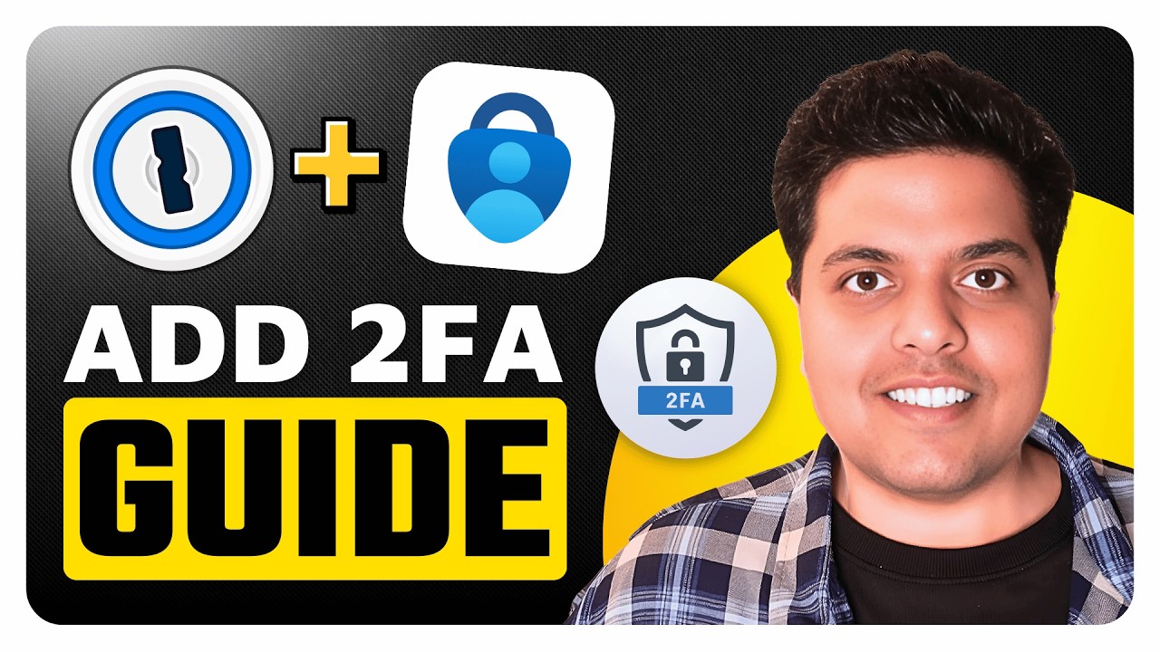 How To Add Microsoft Authenticator To 1Password - 2FA Quick Guide - YouTube
