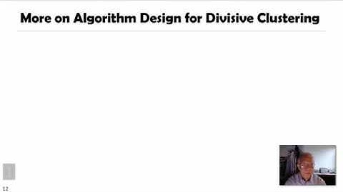 DATA MINING   5 Cluster Analysis in Data Mining   4 3 Divisive Clustering Algorithms