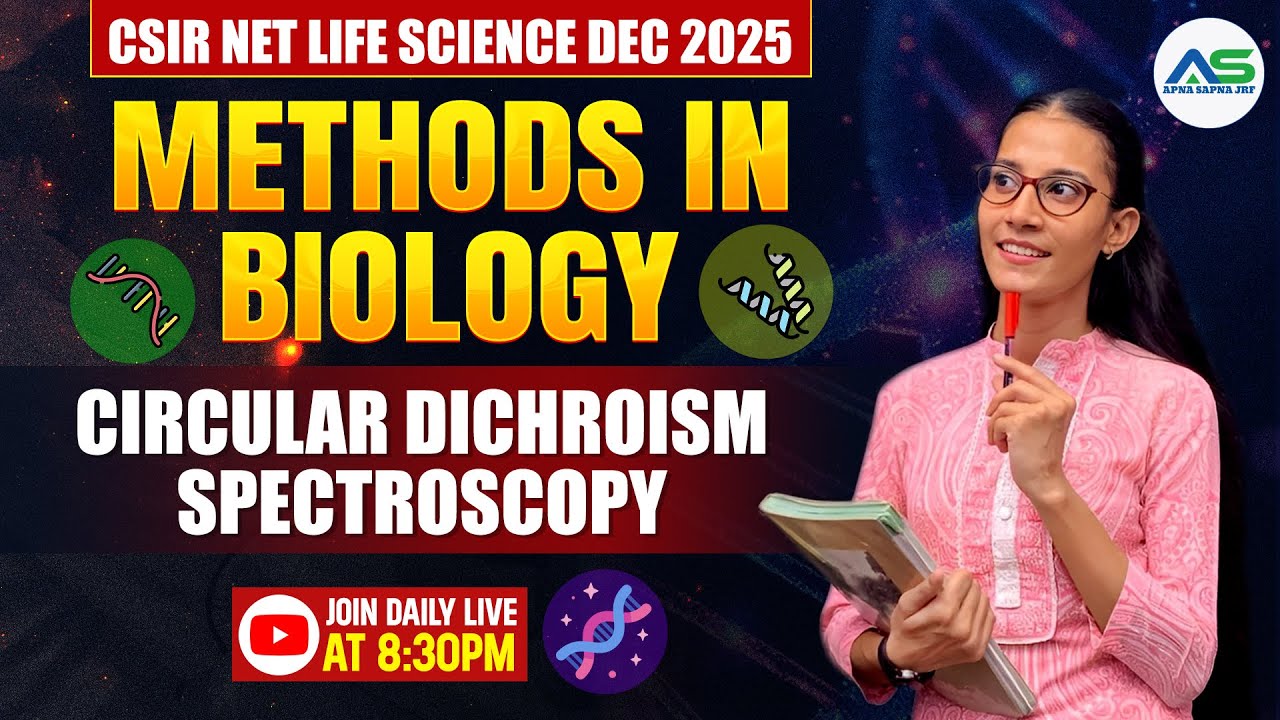 CD Spectroscopy  | METHODS IN BIOLOGY | LIFESCIENCE DEC 2025 