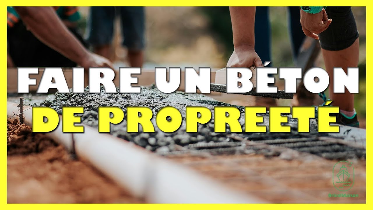 Comment faire un béton de propreté YouTube — free download