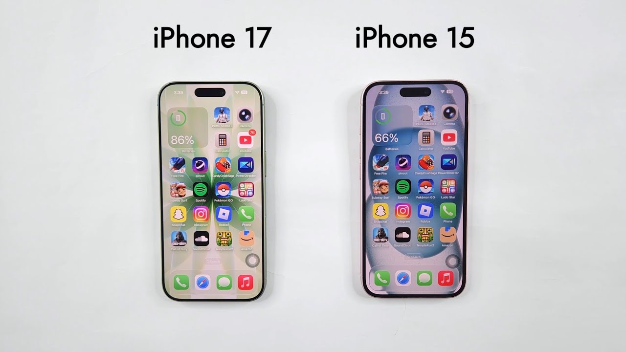 iPhone 15 vs 17 - iOS 26.3.1 Speed Test - YouTube