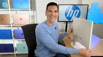 ALL NEW HP 24" All-In-One Intel 8GB RAM 256GB SSD & MS365 Option on QVC