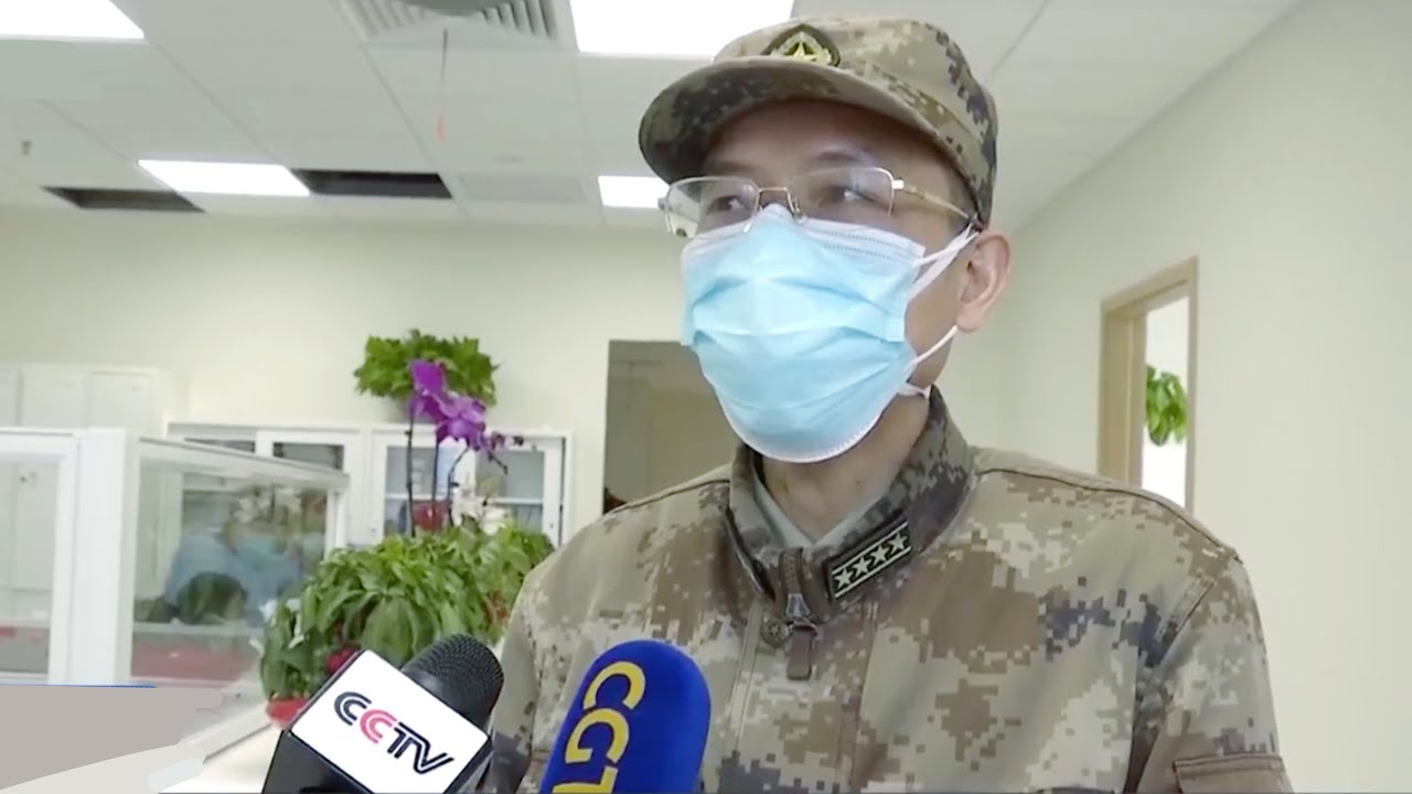 PLA medics start work in Wuhan hospital