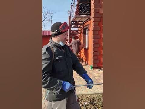 Опрыскивание сада 🐞 обработки #ландшафт, #садсвоимируками - YouTube