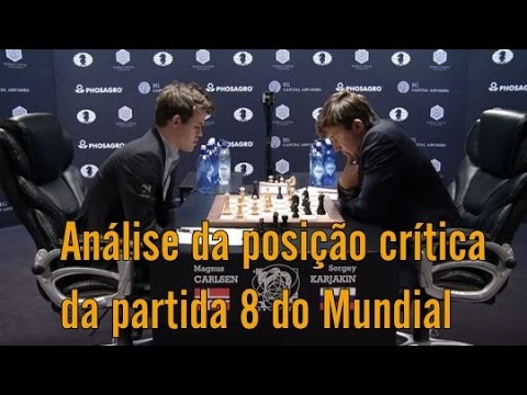 Karjaking x Carlsen - Partida 2 - Campeonato Mundial de 2016 [ Xadrez  Profissional ] 