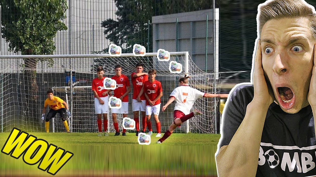 La Punizione PERFETTA di un nostro FAN alla CR7😱- Bomber Per Un Giorno #42 - YouTube