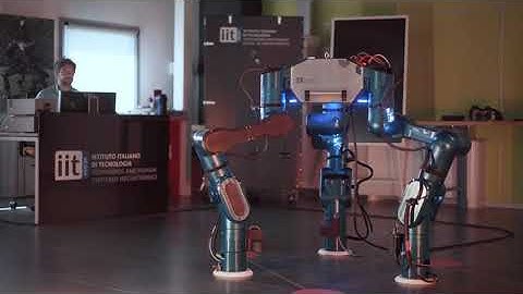 MARM, the new three-leg robot to transport weights and manipulate components in Space