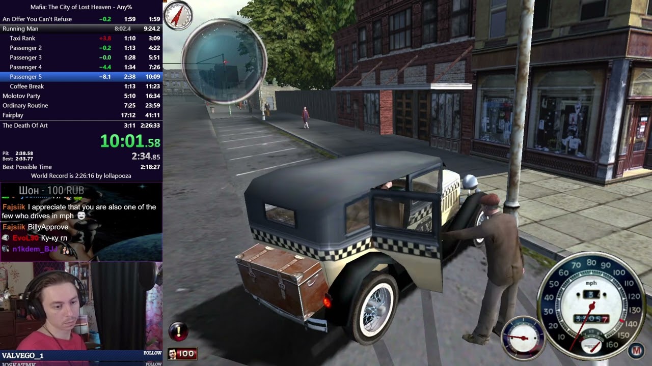 Mafia: The City of Lost Heaven any% IGT in 