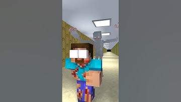 Scp-096 chase Herobrine #shorts