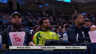 🤩 #1 NFL Pick Caleb Williams Of Chicago Bears Watches Angel Reese & Chicago Sky vs New York Liberty