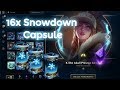 16x Snowdown 2018 Capsule Opening - League of Legends