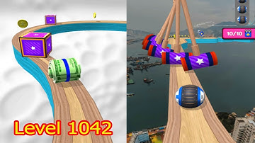 Going Balls Trò chơi lăn bóng, đi bóng Level 1042 | All Levels Max Levels Gameplay walkthrough IOS