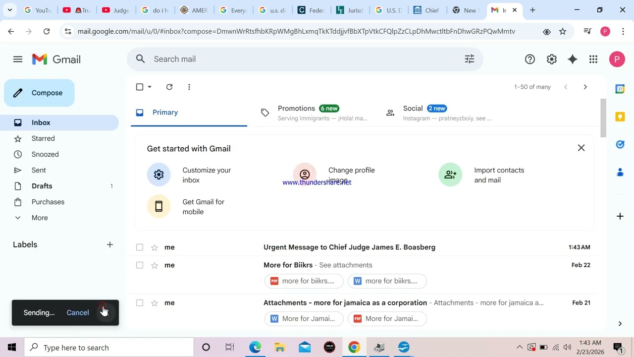 U.S. District Court Chief Judge Boasberg  - 2026 02 23 01 42 26