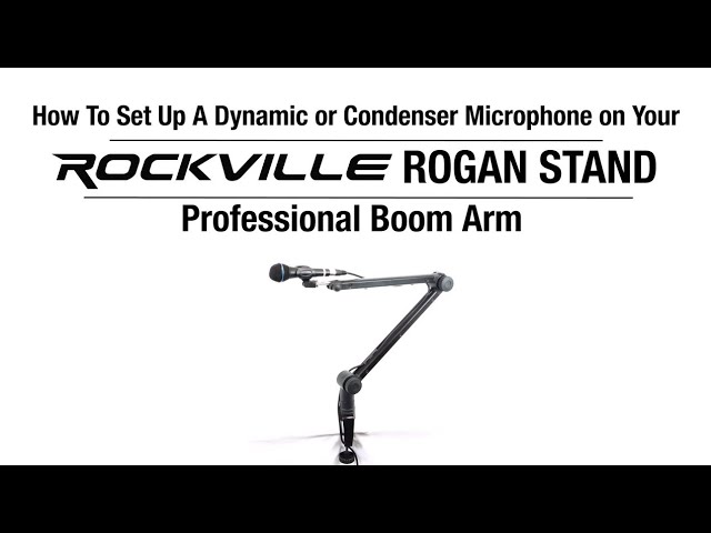 How To Attach Microphone To Mic Stand