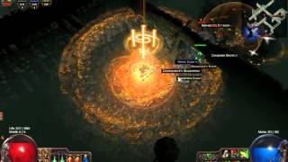 Quill Rain + Ranged Attack Totem defensive demonstration