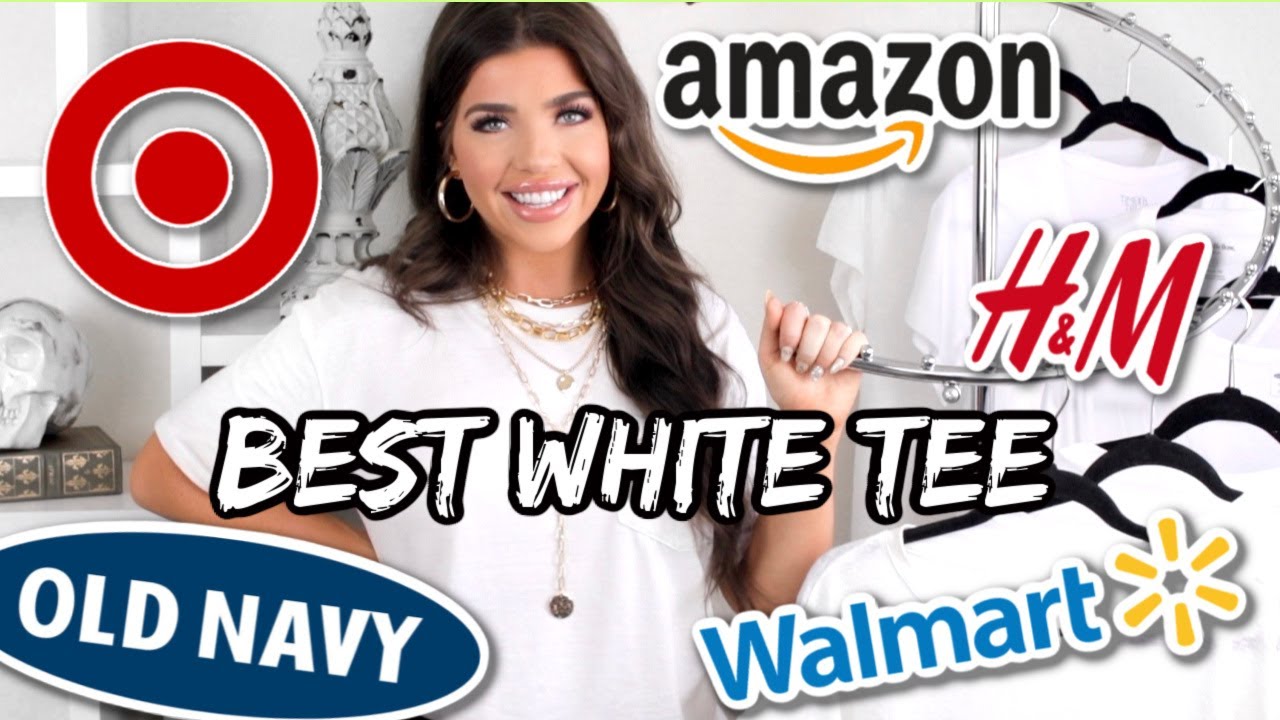 white tee shirt walmart