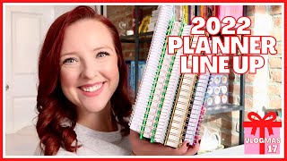 WHAT PLANNERS I AM USING IN 2022 | VLOGMAS DAY 17