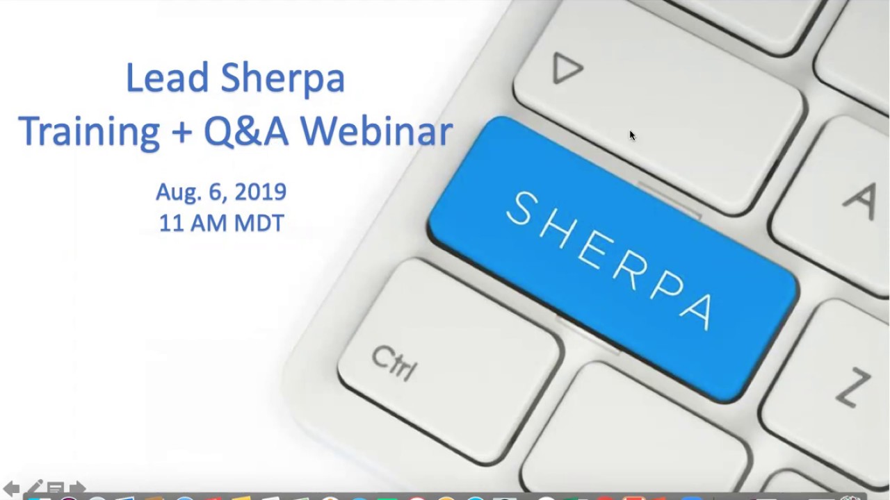 Training + Q&A Webinar -- Aug. 6 - YouTube