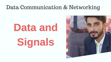 Data and Signals: Data Communication and Networking Hindi Urdu 12