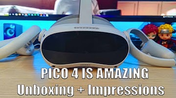 PICO 4 is Amazing VR headset (Unboxing + Impressions) Quest 2 Alternative
