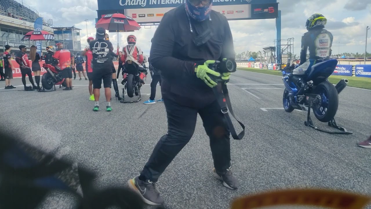 Yamaha Championship 2022 Round 3 YZF-R3 #34 Race!!! (Front cam)