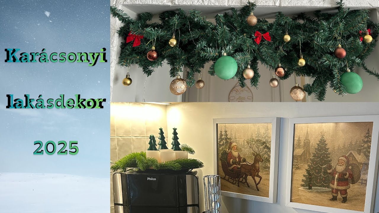 Рождественский декор для дома 2025